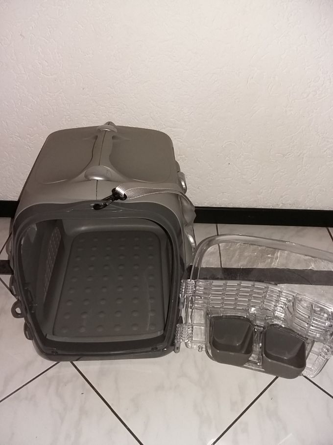 CATIT Transportbox Cabrio   Transparente Vordertür für klare Sicht